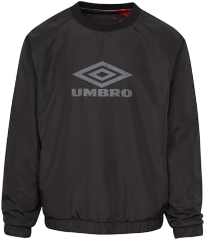 WIND AND SEA UMBRO Pullover Crew Neck 黒 Umbro x MIB Men's Classic Football Soccer Fleece Crewneck